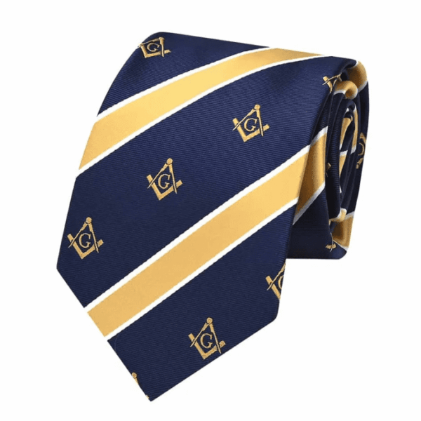 Classic Masonic Blue Tie